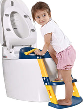 Load image into Gallery viewer, လှေကားပါ ကလေးအိမ်သာထိုင်ခုံခွက်- WHE0376