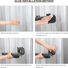 Load image into Gallery viewer, နံရံကပ် အဝတ်လှန်း ချိတ်တန်း- WHE0351