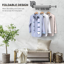 Load image into Gallery viewer, နံရံကပ် အဝတ်လှန်း ချိတ်တန်း- WHE0351