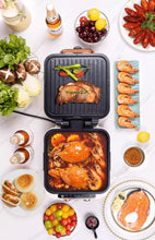 Load image into Gallery viewer, နှစ်ဖက်သုံးဟော့ပေါ့အကင်အိုး - WHE0094