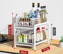 Load image into Gallery viewer, နှစ်ဆင့်ပါ အံဆွဲစင် - WHE0088