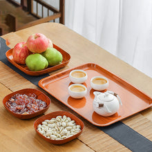 Load image into Gallery viewer, 12 ချပ်ပါ သစ်ကြားရောင် (ပန်းကန်ပြား-Set)-WHE0456